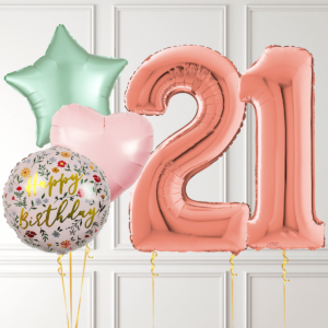 21st Birthday Balloon Numbers